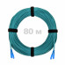 Патч-корд оптический SC/UPC-SC/UPC MM (OM3) 2mm duplex LSZH, 80 м