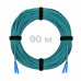 Патч-корд оптический SC/UPC-SC/UPC MM (OM3) 2mm duplex LSZH, 90 м