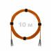 Патч-корд оптический ST/PC-ST/PC MM (OM2) 2mm duplex LSZH, 10 м