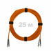 Патч-корд оптический ST/PC-ST/PC MM (OM2) 2mm duplex LSZH, 25 м