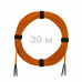 Патч-корд оптический ST/PC-ST/PC MM (OM2) 2mm duplex LSZH, 30 м