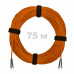Патч-корд оптический ST/PC-ST/PC MM (OM2) 2mm duplex LSZH, 75 м