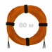 Патч-корд оптический ST/PC-ST/PC MM (OM2) 2mm duplex LSZH, 80 м