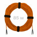 Патч-корд оптический ST/PC-ST/PC MM (OM2) 2mm duplex LSZH, 85 м