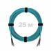Патч-корд оптический ST/PC-ST/PC MM (OM3) 2mm duplex LSZH, 25 м