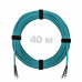 Патч-корд оптический ST/PC-ST/PC MM (OM3) 2mm duplex LSZH, 40 м