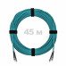 Патч-корд оптический ST/PC-ST/PC MM (OM3) 2mm duplex LSZH, 45 м