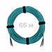 Патч-корд оптический ST/PC-ST/PC MM (OM3) 2mm duplex LSZH, 65 м