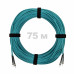 Патч-корд оптический ST/PC-ST/PC MM (OM3) 2mm duplex LSZH, 75 м