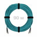 Патч-корд оптический ST/PC-ST/PC MM (OM3) 2mm duplex LSZH, 90 м