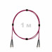 Патч-корд оптический ST/PC-ST/PC MM (OM4) 2mm duplex LSZH, 1 м