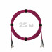 Патч-корд оптический ST/PC-ST/PC MM (OM4) 2mm duplex LSZH, 25 м