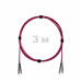 Патч-корд оптический ST/PC-ST/PC MM (OM4) 2mm duplex LSZH, 3 м