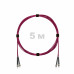 Патч-корд оптический ST/PC-ST/PC MM (OM4) 2mm duplex LSZH, 5 м