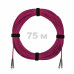 Патч-корд оптический ST/PC-ST/PC MM (OM4) 2mm duplex LSZH, 75 м