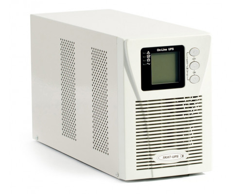 SKAT-UPS 1000 ИБП(24V) 220В 50/60Гц 800Вт 2 АКБ внешние On-Line синусоида