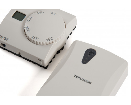 TEPLOCOM TS-2AA/3A RF2 Беспроводной комнатный радио термостат реле 250В 3А 868 мГц