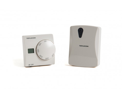 TEPLOCOM TS-2AA/3A RF2 Беспроводной комнатный радио термостат реле 250В 3А 868 мГц