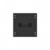SKAT TB-22R660GF-B Шкаф напольный универсальный серверный 22U 600х600мм, дверь стеклянная