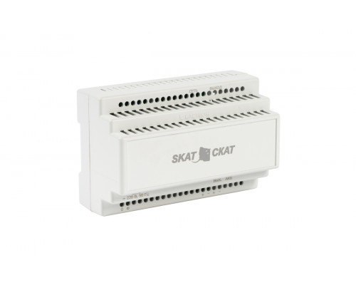 SKAT-24-3.0 DIN (СКАТ ИБП-24/3-DIN) источник питания 24В 3А АКБ внешн. 1х12-17Ач