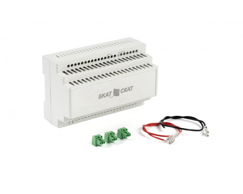 SKAT-24-3.0 DIN (СКАТ ИБП-24/3-DIN) источник питания 24В 3А АКБ внешн. 1х12-17Ач