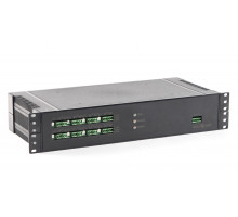 SKAT-V.16 RACK источник питания высота 1U+1U, 16 выходов по 0,5 А или 8 по 1А