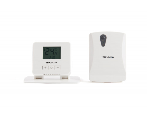 Термостат комнатный Teplocom TS-2AA/3A-RF, беспроводной, реле 250В, 3А