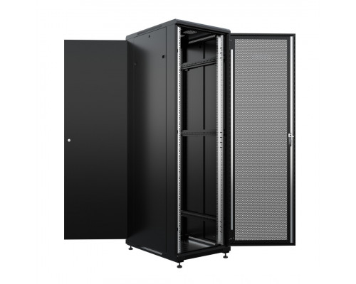 SKAT TB-42R680PF-B Шкаф напольный универсальный серверный 42U 600х800мм, дверь перфорированная