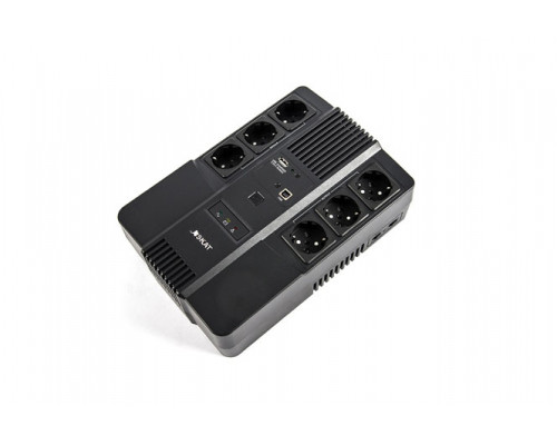 SKAT-UPS 800-AI-IN-1X9-R03 ИБП 220В 480Вт 1АКБ 9Ач внутр. меандр. стаб-я напр-я. 6 вых