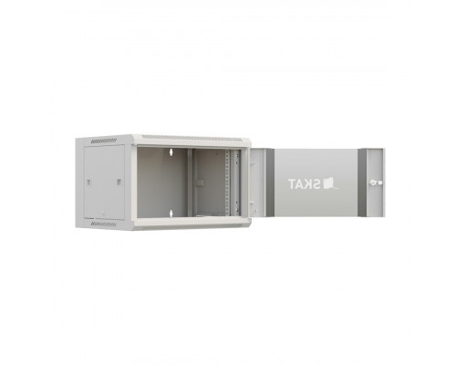 SKAT TB-12W645GF-G Шкаф настенный телекоммуникационный 12U 600х450х635мм, дверь стеклянная