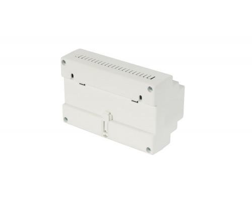SKAT-12-8.0 DIN (СКАТ ИБП-12/8-DIN) источник питания 12В 8А пластиковый корпус под DIN рейку 35 мм