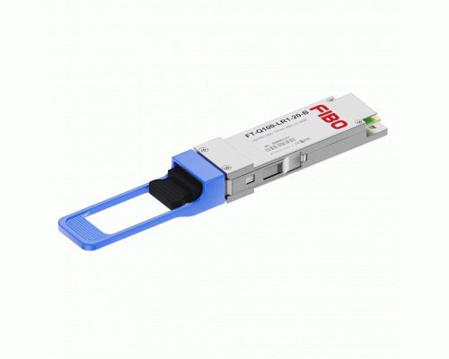 100GBASE-LR1 QSFP28 модуль 1311нм 20км