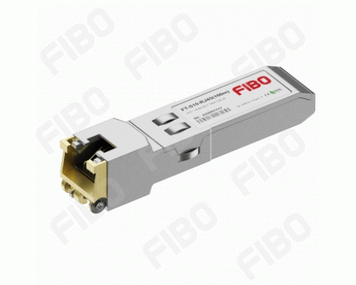 10GBASE-T SFP RJ-45 модуль cat 5E 100м