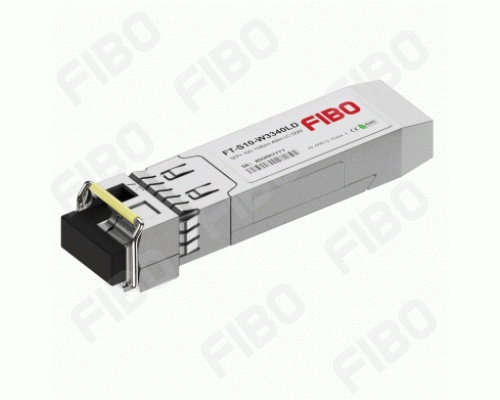 Ciena XCVR-S40U33 совместимый 10GBASE-BX40-D SFP+ модуль 1330/1270нм 40км