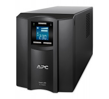 (Архив)ИБП APC Smart-UPS C, 1000ВА, линейно-интерактивные, напольный, 1 х, АКБ: с акб, 171х439х219 (ШхГхВ), 230V,  однофазный, Ethernet, (SMC1000I)
