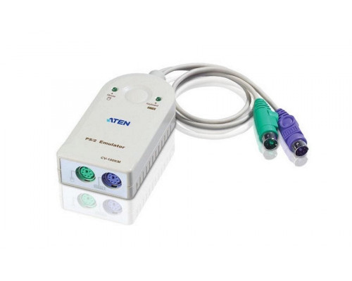 Переходник Aten, портов: 1, Mini Din-6, (CV100KM-AT)