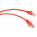 Патч-корд Cabeus PC-UTP-RJ45-Cat.5e-1m-RD-LSZH Кат.5е 1 м красный