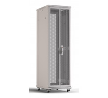 Шкаф серверный напольный Hyperline TTR, IP20, 22U, 1166х600х800 мм (ВхШхГ), дверь: двойная распашная, перфорация, боковая панель: сплошная съемная, ра