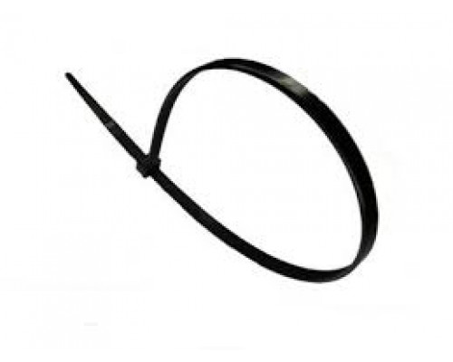 Стяжка кабельная Hyperline, неоткрывающаяся, 3,6 мм Ш, 250 мм Д, 100 шт, материал: нейлон устойчивый к uv, цвет: чёрный