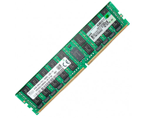 Оперативная память HPE 64GB 4Rx4 PC4-2666V-L Smart Kit, OEM, no smart, 815101-B21