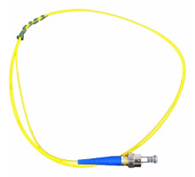Пигтейл Hyperline, FC/UPC (SM), OS2 9/125, 1м, синий хвостовик, цвет: жёлтый