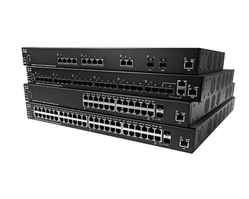 Коммутатор Cisco Small Business SX350X-08-K9-EU