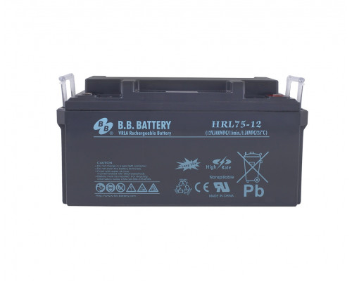 Аккумулятор для ИБП B.B.Battery HRL, 174х166х350 мм (ВхШхГ),  необслуживаемый электролитный,  12V/73 Ач, (BB.HRL 75-12)