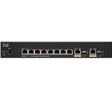 Коммутатор Cisco Small Business SG250-10P-K9-EU