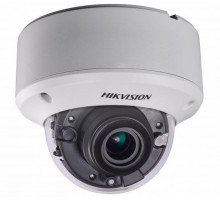 Сетевая IP видеокамера HIKVISION, купольная, улица, 1/2,5’, ИК-фильтр, цв: 0,008лк, фокус объе-ва: 2,8-12мм, цвет: белый, (DS-2CE56H5T-AVPIT3Z (2.8-12