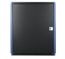 Шкаф телекоммуникационный настенный Datarex, 19&quot;, 15U, 624х600х600 мм (ВхШхГ), дверь: металл, разборный, цвет: чёрный