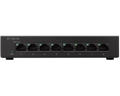 Коммутатор Cisco, SF110D-08-EU