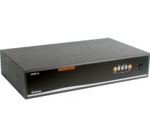 Переключатель KVM D-Link, портов: 16 х VGA D-SUB (HDB-15), 41х235х82 мм (ВхШхГ), KVM over IP: есть, USB, RJ45, PS/2, цвет: чёрный