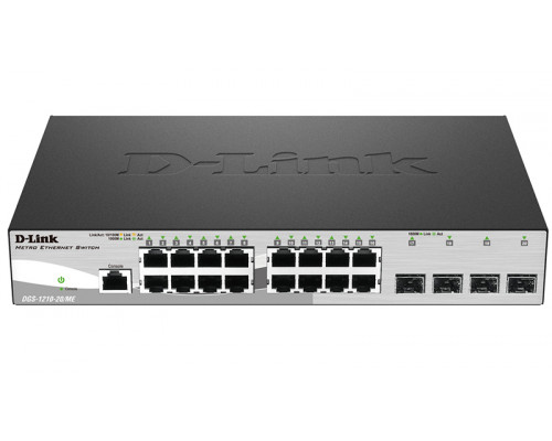 Коммутатор D-Link, DGS-1210-20/ME/B1A