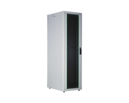 Шкаф телекоммуникационный напольный Lande DYNAmic Basic, IP20, 32U, 1560х600х800 мм (ВхШхГ), дверь: стекло, боковая панель: сплошная съемная, разборны
